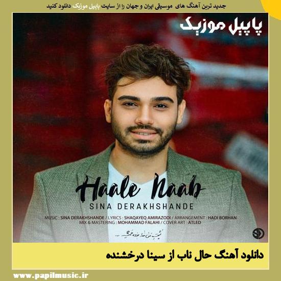 Sina Derakhshande Hale Naab دانلود آهنگ حال ناب از سینا درخشنده